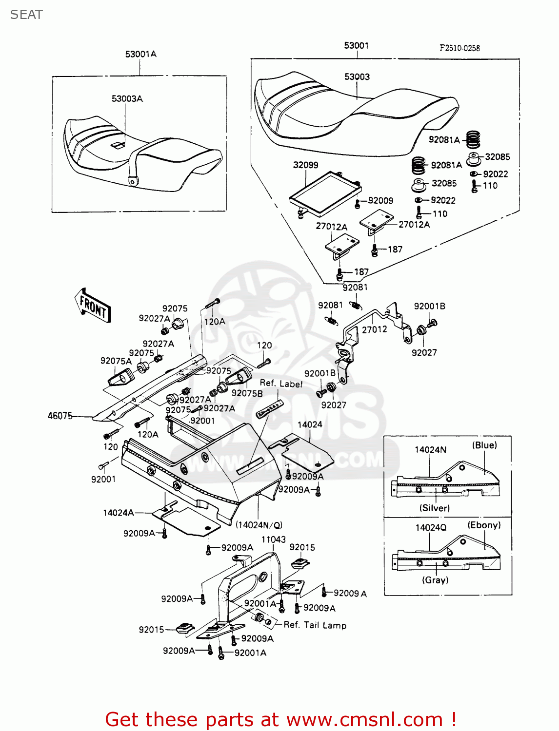 SEAT ZX900A6 1989 EUROPE UK FR FG NR SD