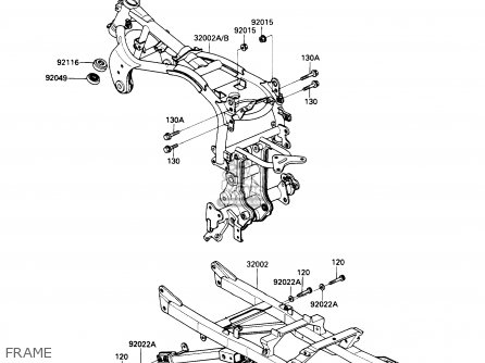 FRAME - ZX900A6 1989 EUROPE UK FR FG NR SD