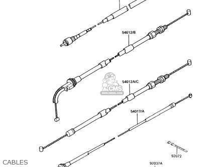 CABLES - ZX900A6 1989 EUROPE UK FR FG NR SD