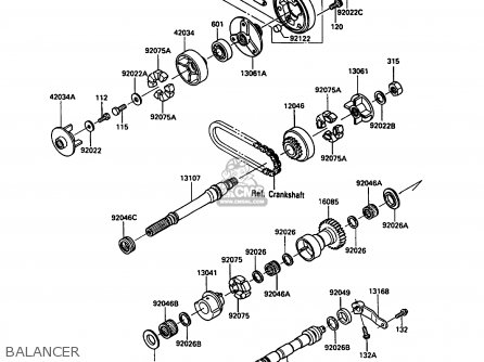 BALANCER - ZX900A7 GPZ900R 1990 EUROPE UK FG NR SD SP