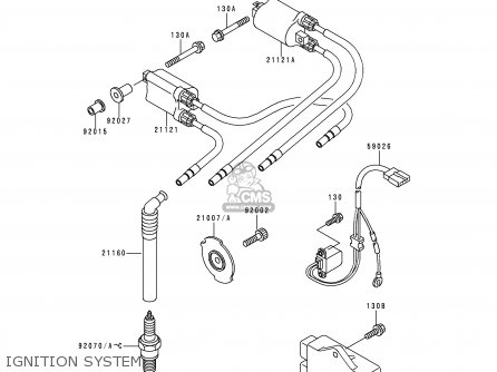 IGNITION SYSTEM - ZX900B1 NINJA ZX9R 1994 EU UK FR NL AR FG GR IT NR SD SP ST