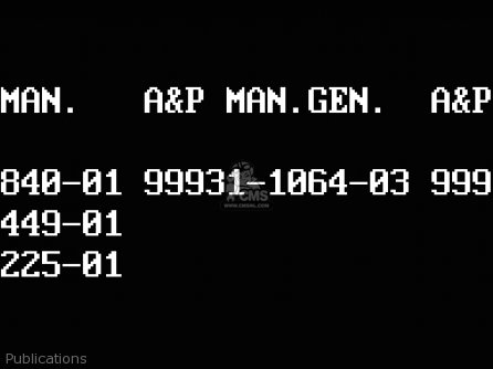 Publications - ZX900B4 NINJA ZX9R 1997 EUROPE UK FR NL AR FG GR IT NR SD SP ST