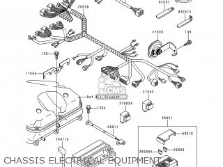 CHASSIS ELECTRICAL EQUIPMENT - ZX900C2 NINJA ZX9R 1999 EUROPE UK FR NL AR FG GR IT NR SD SP