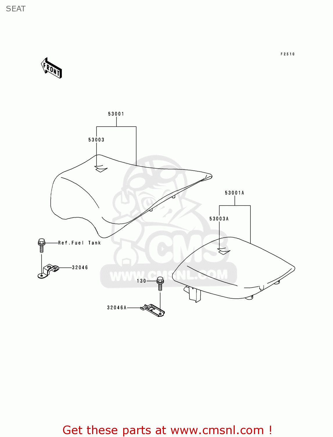 SEAT ZX900D2 NINJA ZX9R 1999 FG ST