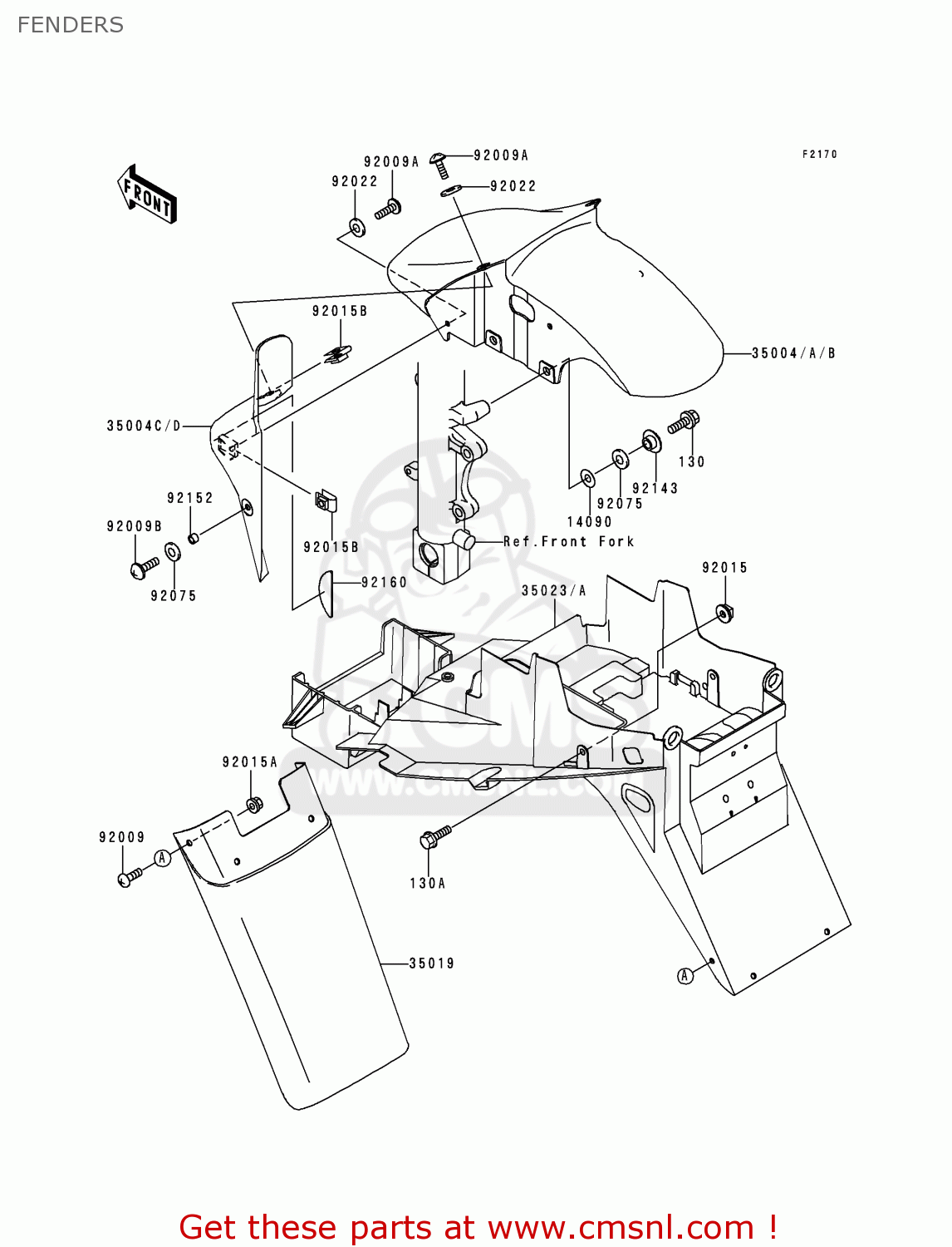 FENDERS ZX900EH1 NINJA ZX9R 2000 EUROPE UK FR IS NR