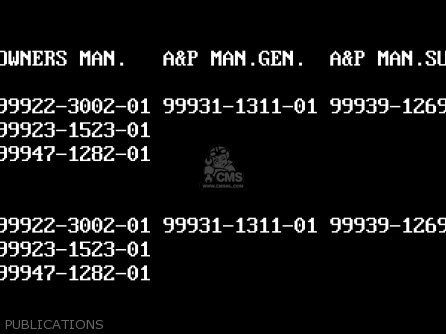 PUBLICATIONS - ZX900EH1 NINJA ZX9R 2000 EUROPE UK FR IS NR