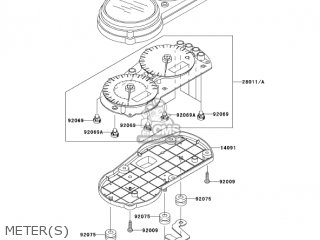METER(S) - ZX900F2 NINJA ZX9R 2003 USA CALIFORNIA CANADA