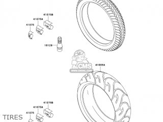 TIRES - ZX900F2 NINJA ZX9R 2003 USA CALIFORNIA CANADA