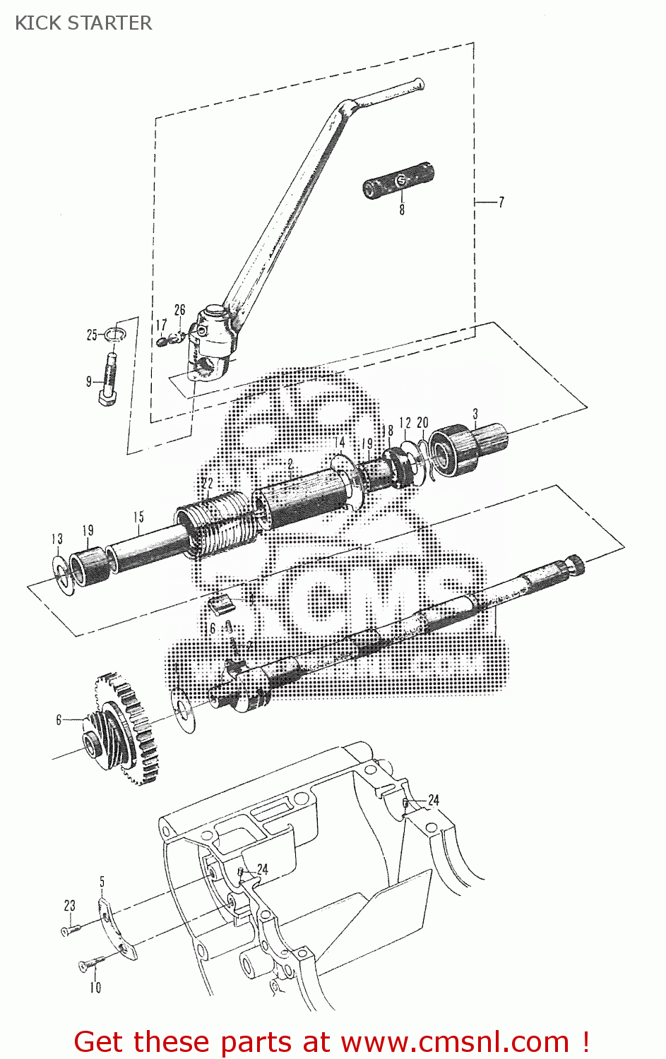 2623108000 Starter,kick Suzuki buy the 2623108000 at CMSNL