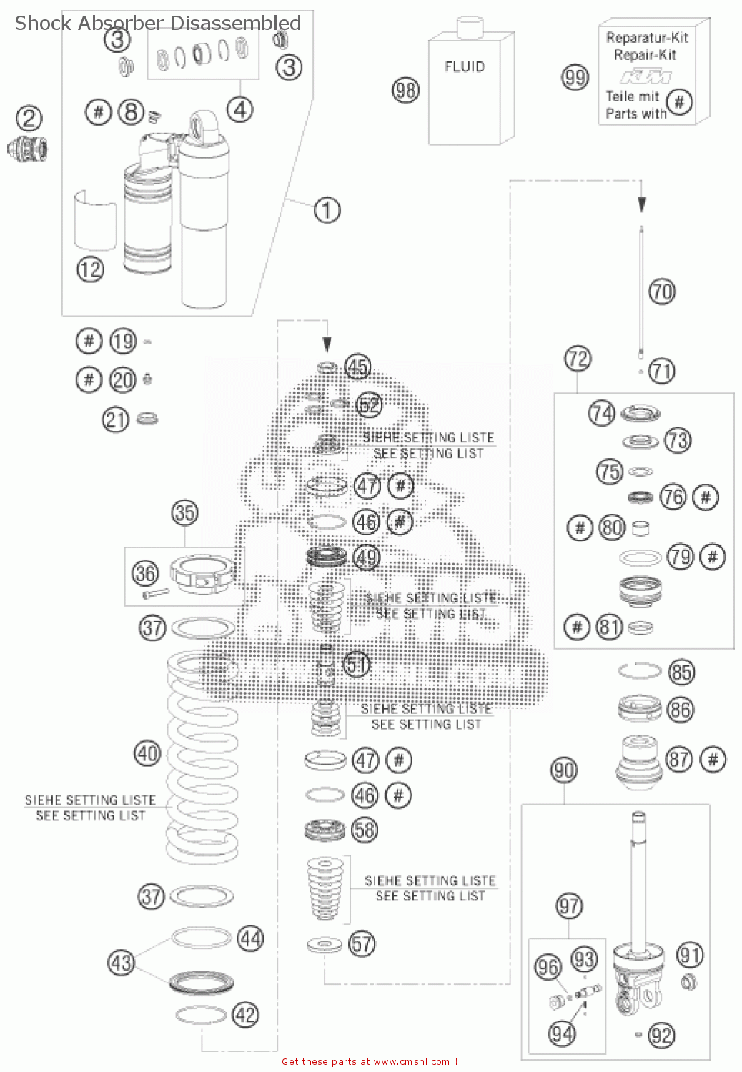 Traxxas 7148 Shock Spring Shock 1/16 GTR Negro, 2 piezas, paquete de 260
