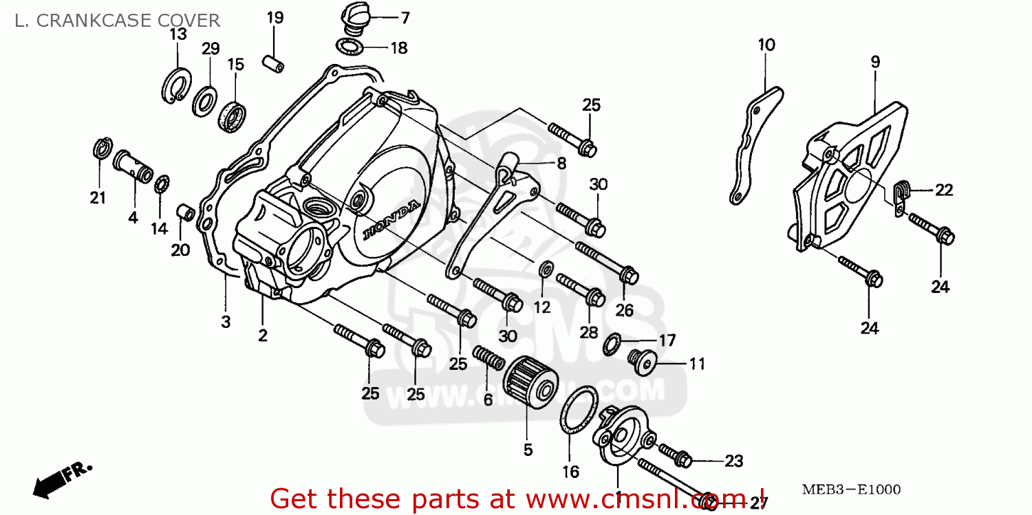 VALVE ASSY,RELIEF for CRF150R 2008 (8) AUSTRALIA - order at CMSNL