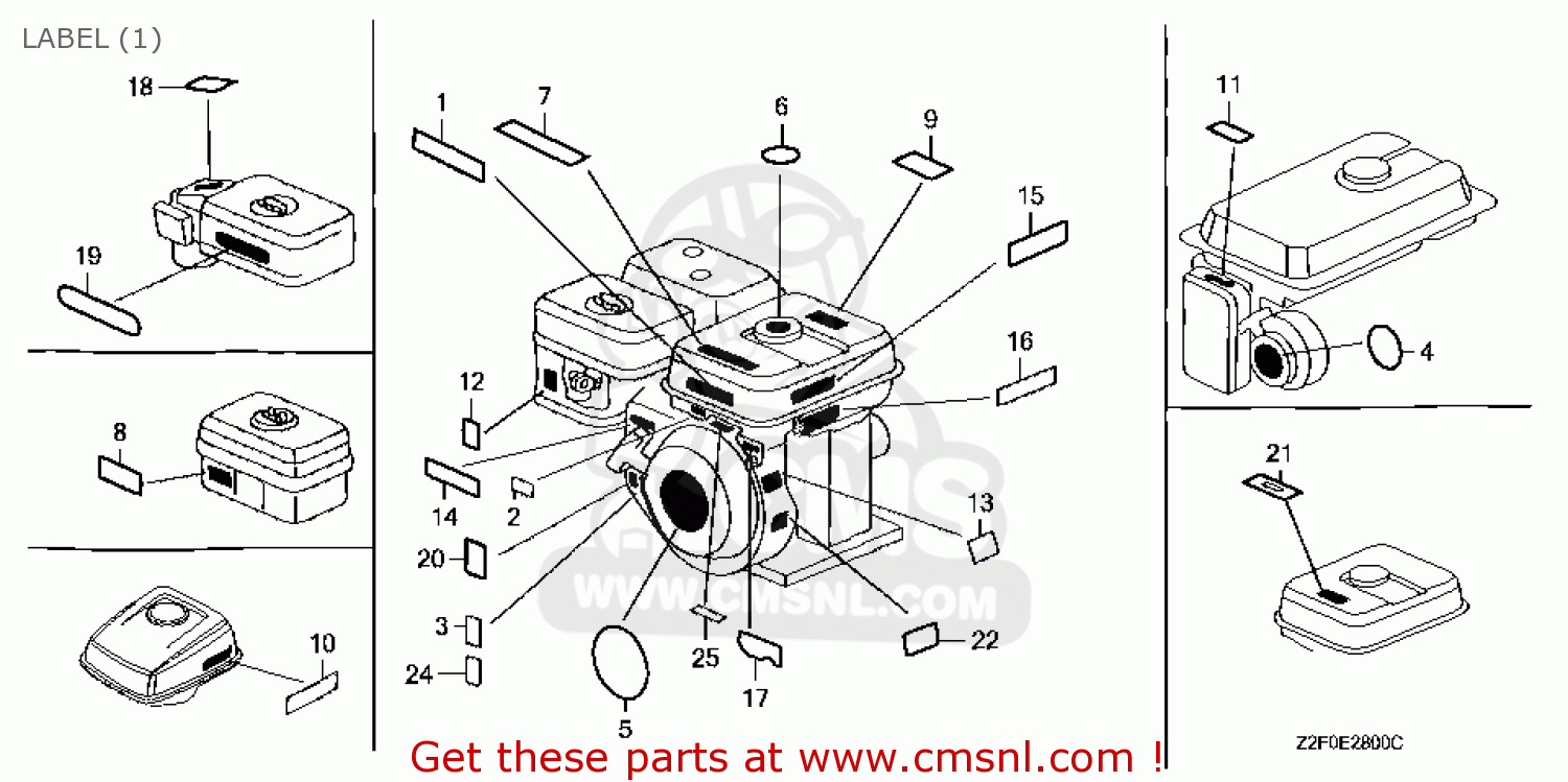 EMBLEM for GX160\RD4\14ZK8403 - order at CMSNL