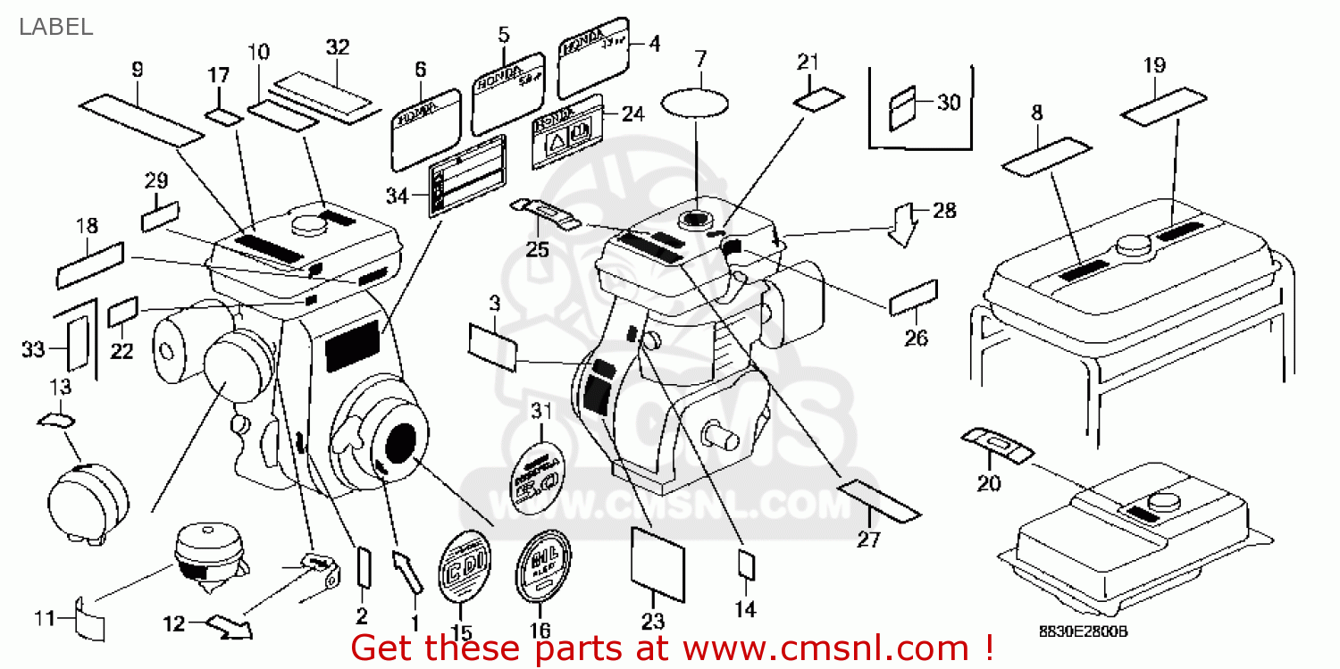 87528zc5n40: Mark,choke Honda - Buy The 87528-zc5-n40 At Cmsnl