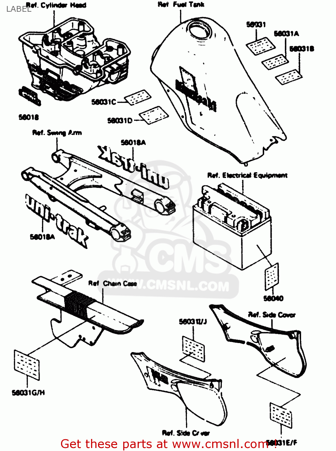 560315278 Labelmanual, Fuel Tap & Choke Kawasaki buy the 560315278