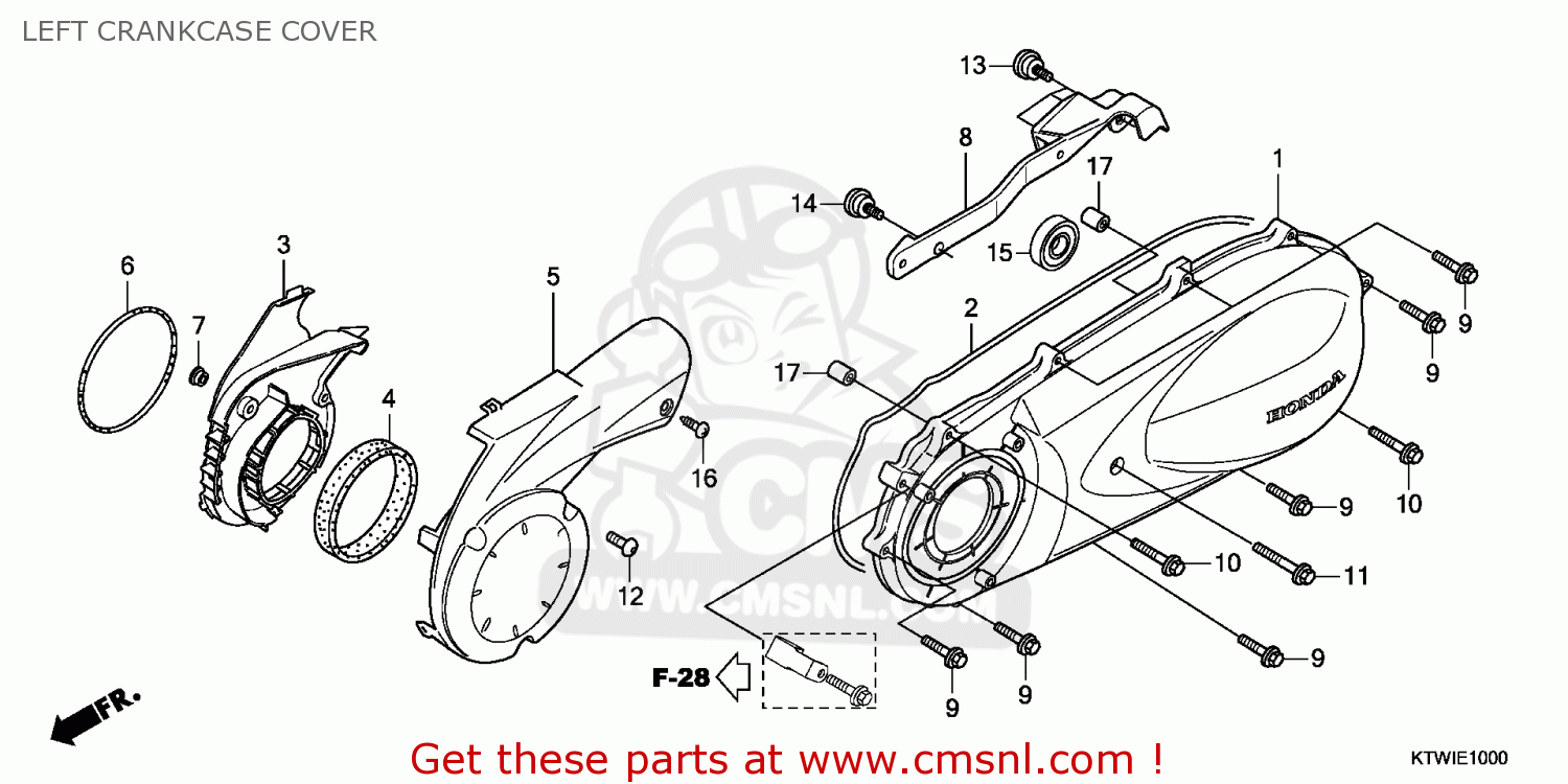 Honda PROTECTOR,SPEED S 32112KTW900 Honda PROTECTOR,SPEED S 32112KTW900