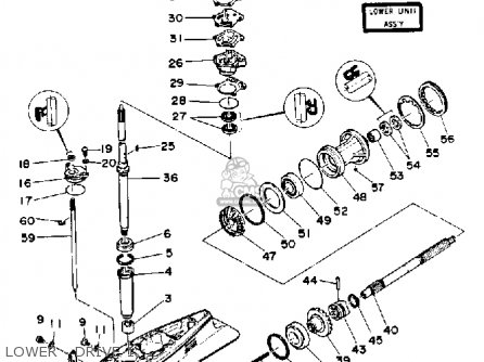 6884531104EK: Casing, Lower Yamaha - buy the 688-45311-04-EK at CMSNL