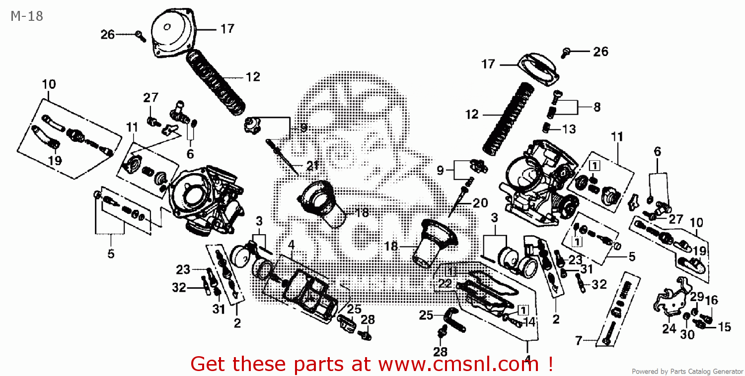 FLOAT VALVE SET for VT600C SHADOW 1998 (W) 99 (X) 2000 (Y) 2001 (1