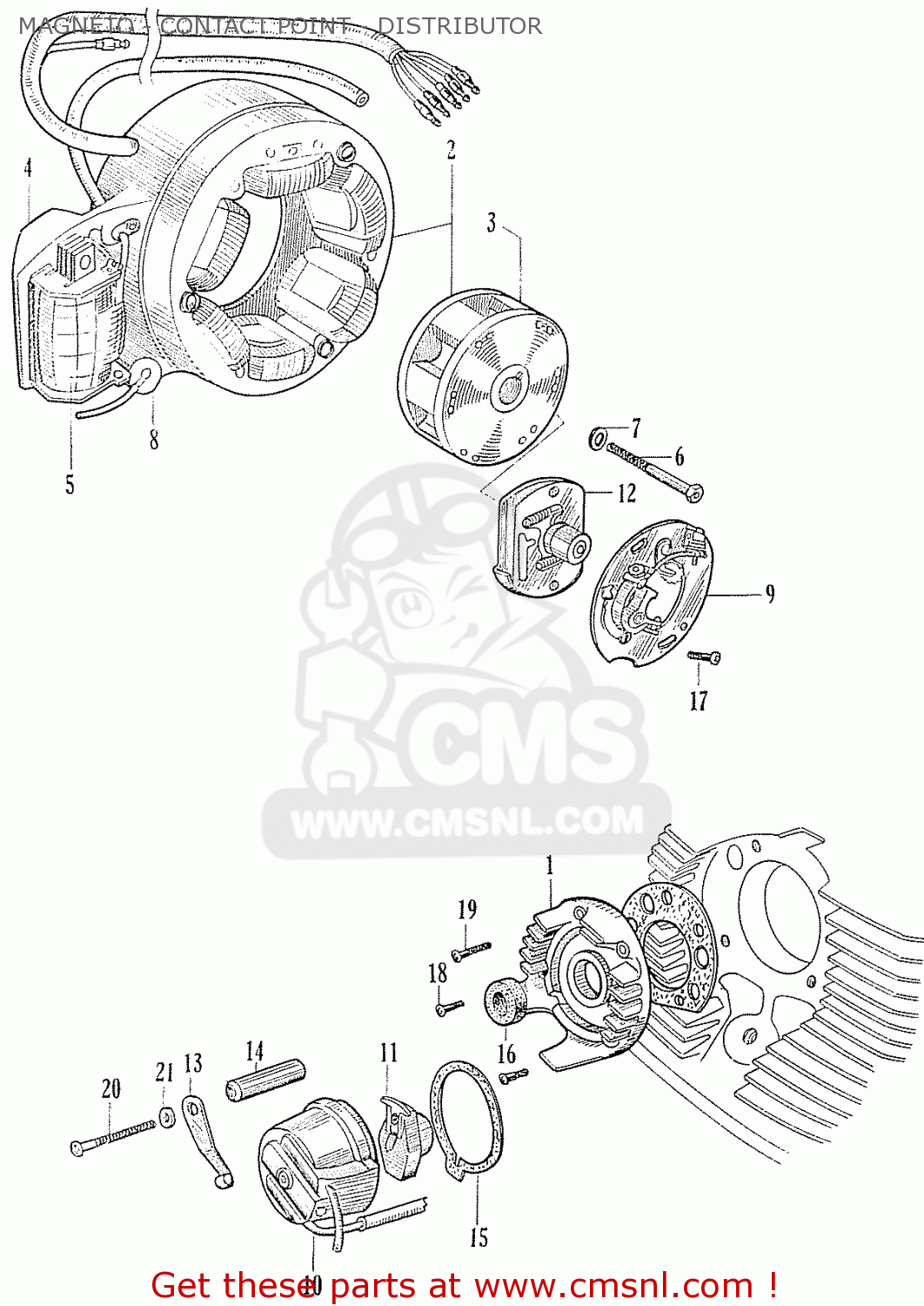 30109250000 Packing, Distributor Honda buy the 30109250000 at CMSNL
