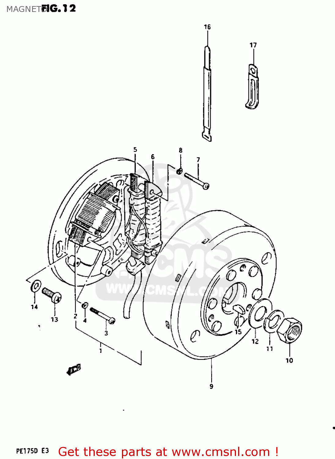 3210240521 Rotor Assembly Suzuki buy the 3210240521 at CMSNL