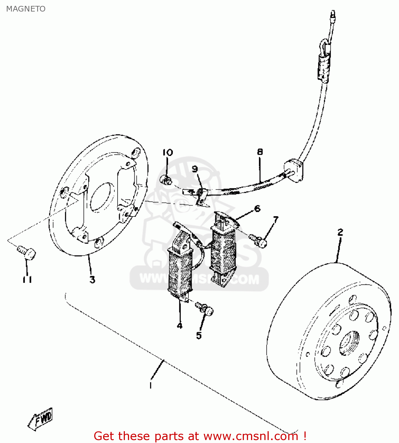 5838131550: Lead Wire Asy Yamaha - Buy The 583-81315-50 At Cmsnl