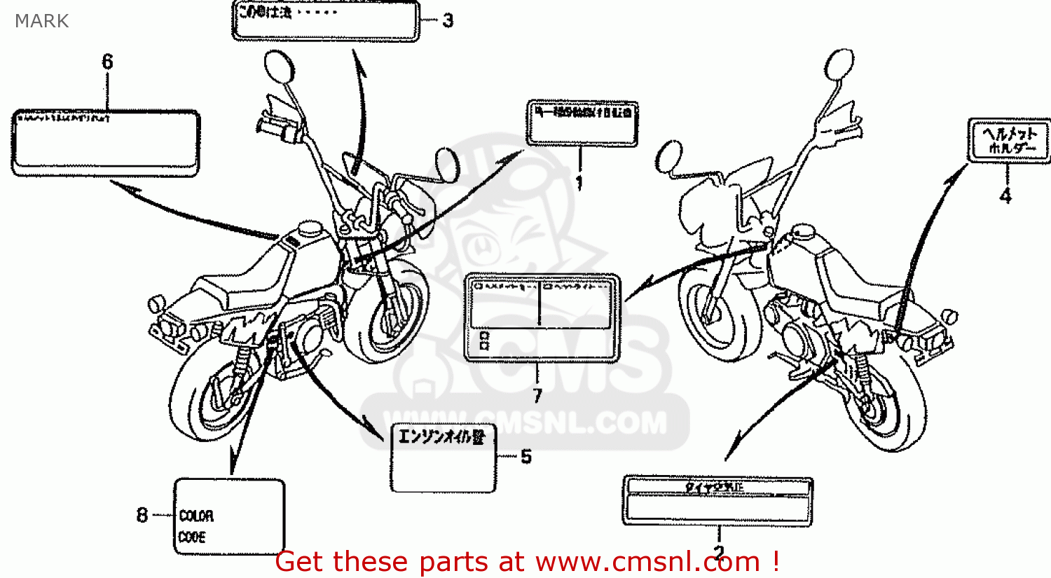 MARK,DRIVE*TYPEB* for Z50JP MONKEY BAJA JAPAN - order at CMSNL MARK,DRIVE*TYPEB* for Z50JP MONKEY BAJA JAPAN - order at CMSNL
