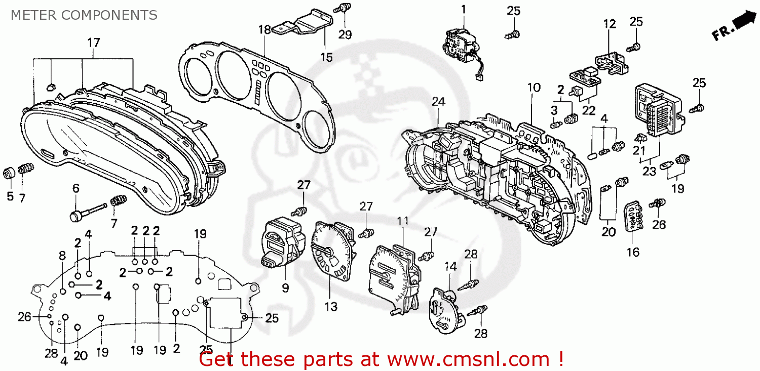 78130SR2903 Meter Assy Fuel Honda buy the 78130SR2903 at CMSNL