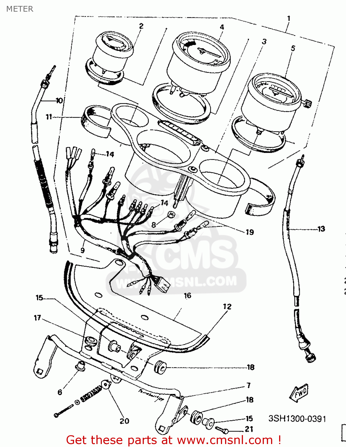 3SHH350100 Damper Yamaha buy the 3SHH350100 at CMSNL