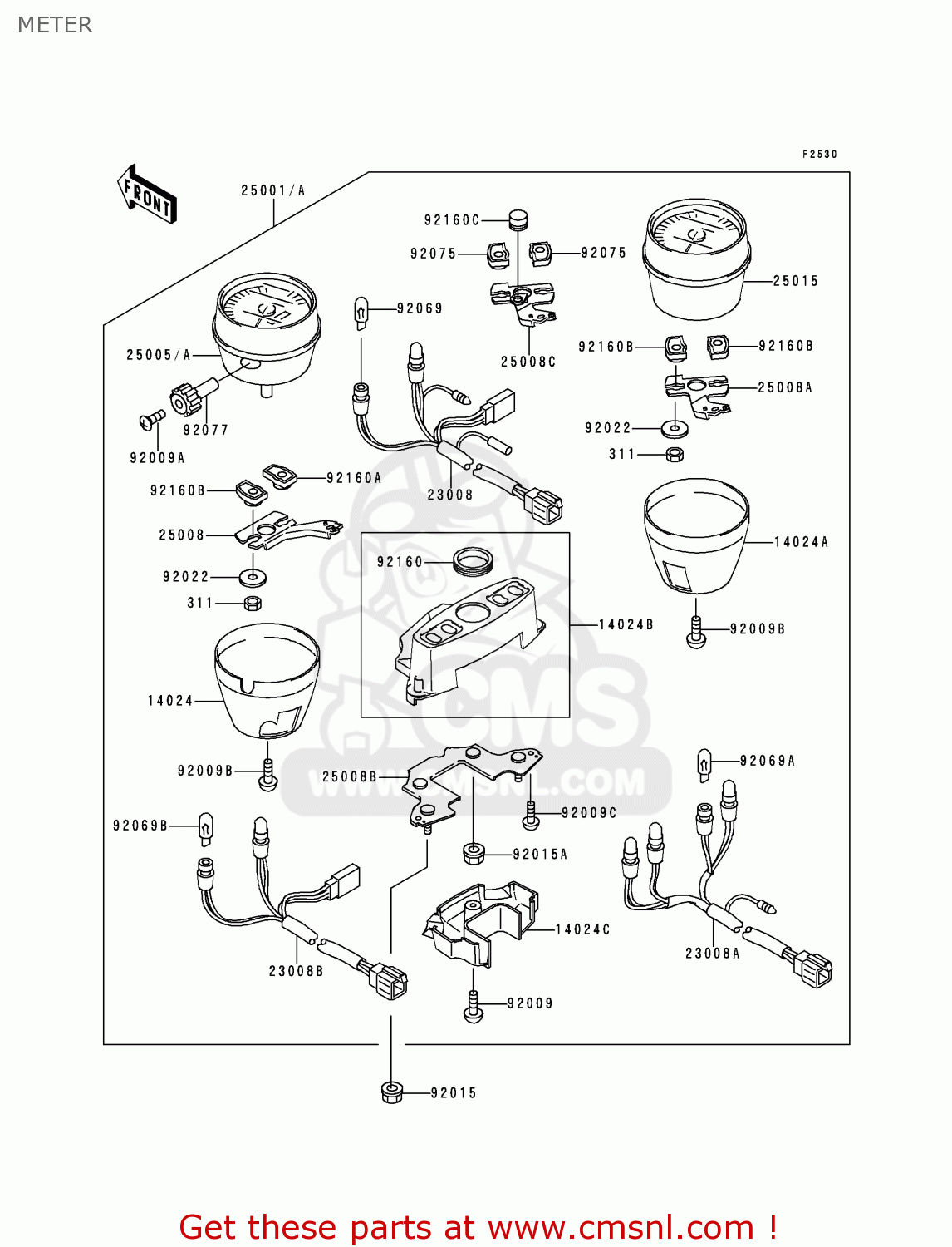 250011832-meter-assembly-mph-kawasaki-buy-the-25001-1832-at-cmsnl