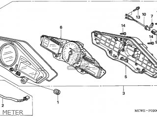 Meter Assy, Comb photo