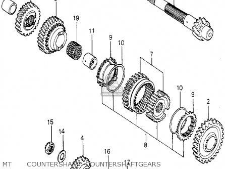 GEAR,CT/SHAFT 2ND GEAR,CT/SHAFT 2ND