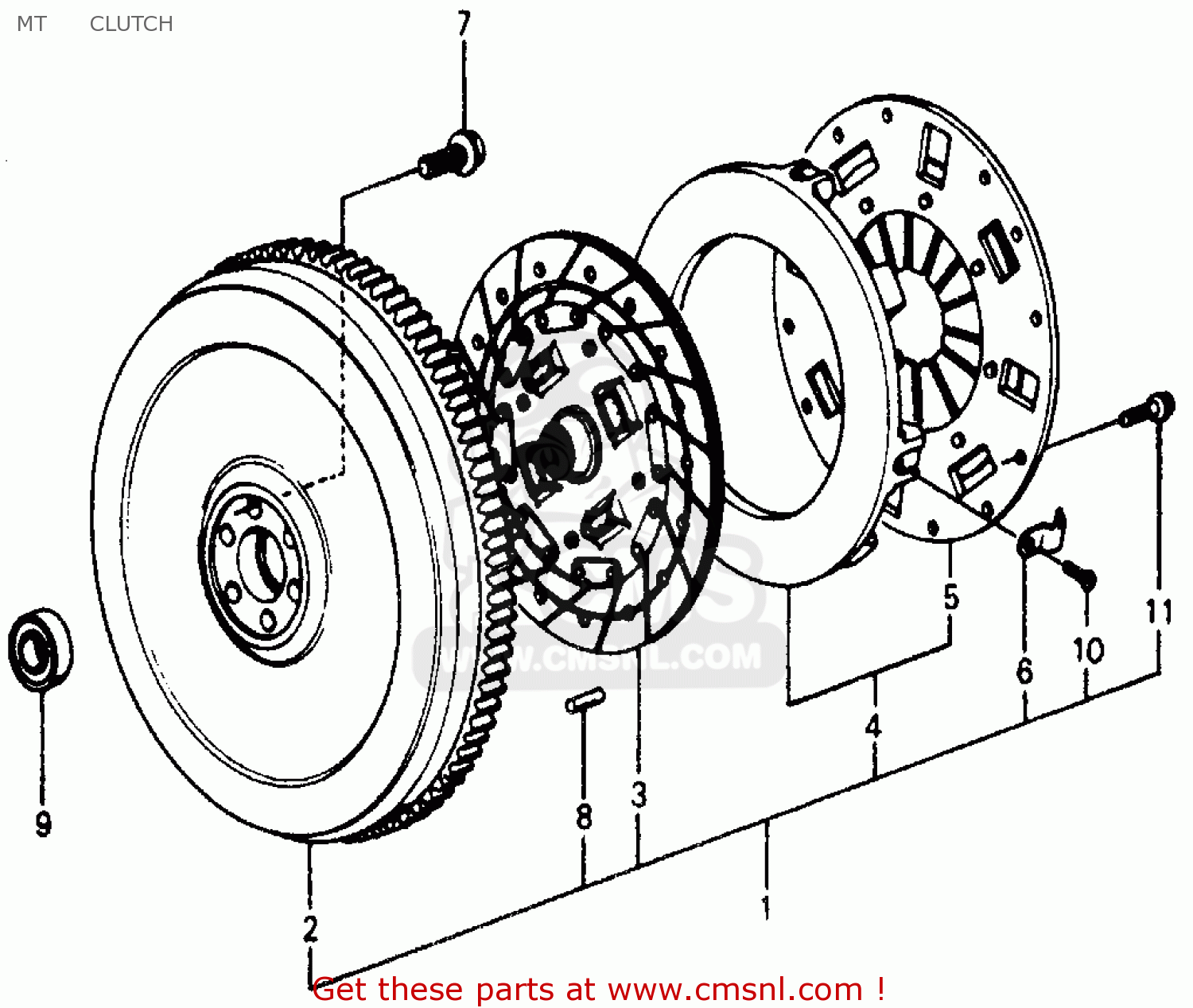 22000671030 Clutch Assy. Honda buy the 22000671030 at CMSNL