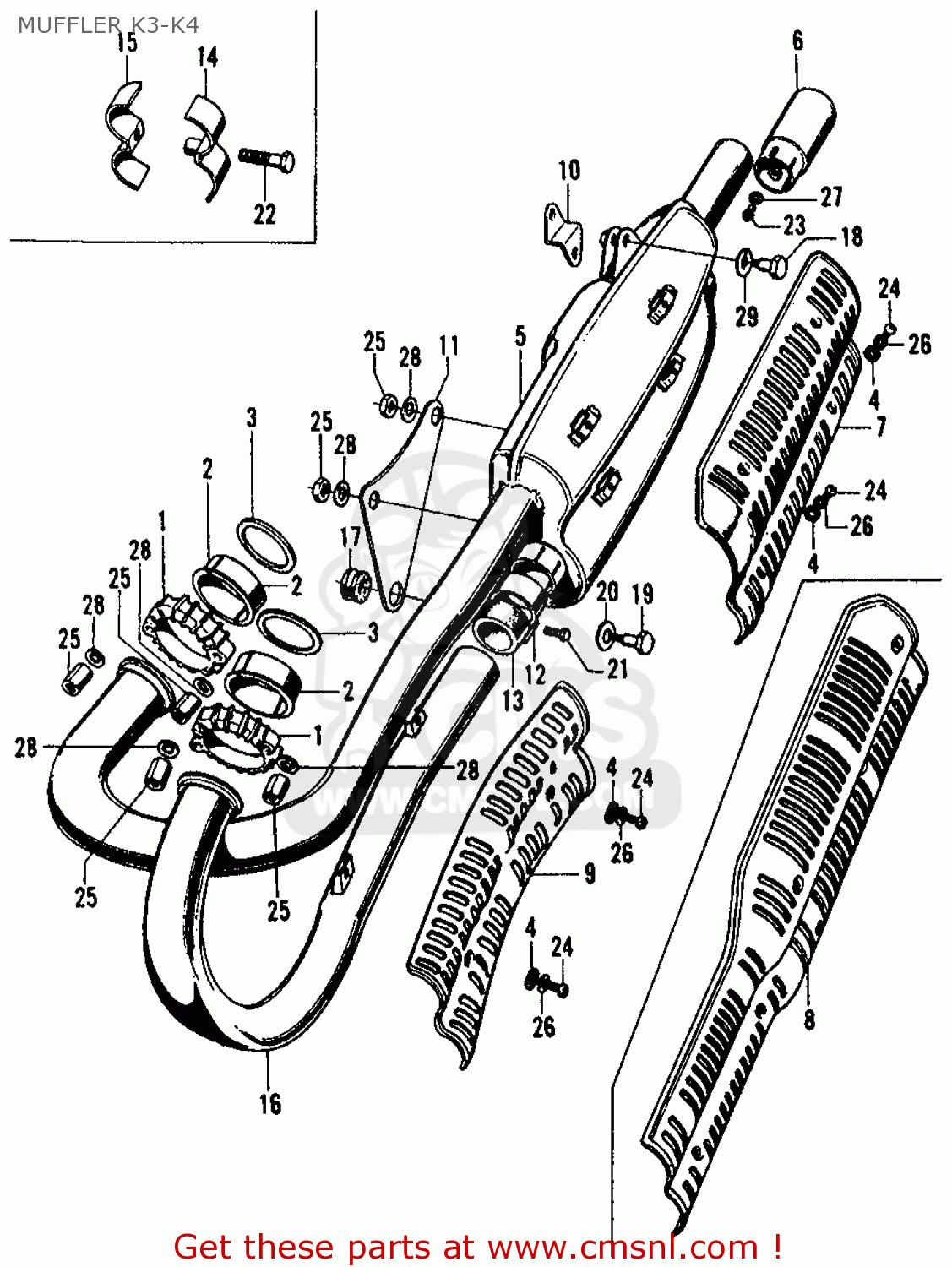 18300320000 Muffler,r Honda buy the 18300320000 at CMSNL