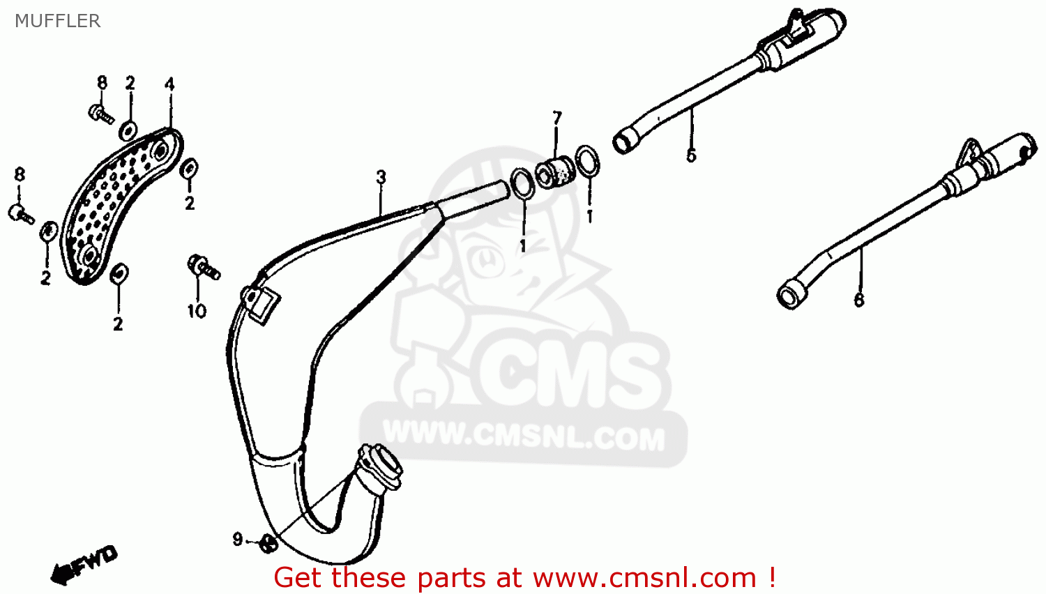 18350GC4820 Spark,arrestor Honda buy the 18350GC4820 at CMSNL