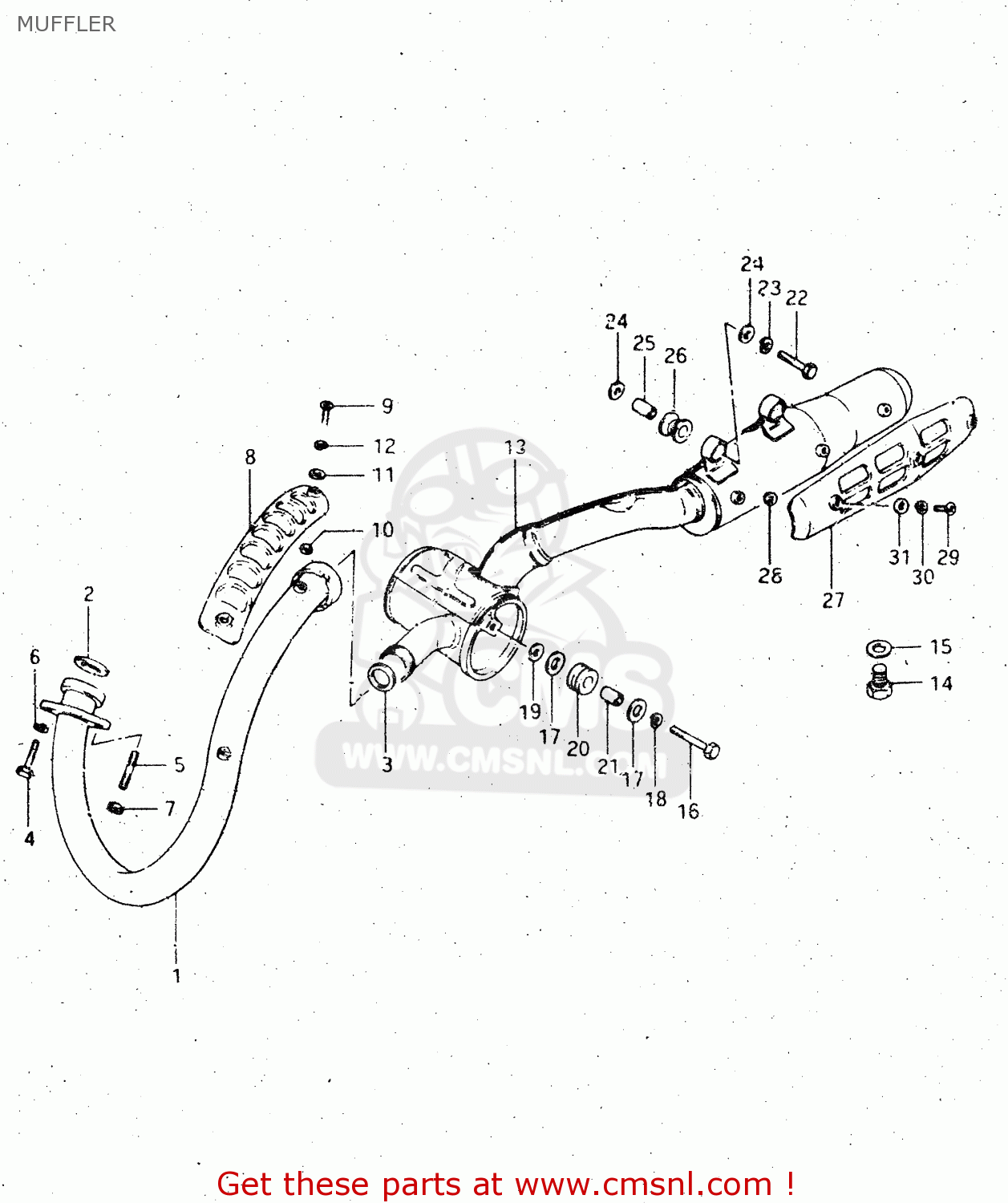 1430137420 Muffler Assembly Suzuki buy the 1430137420 at CMSNL