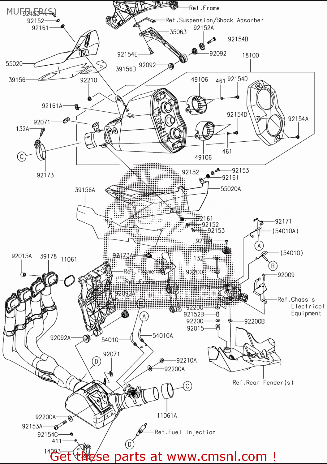 922001746: Washer Kawasaki - buy the 92200-1746 at CMSNL