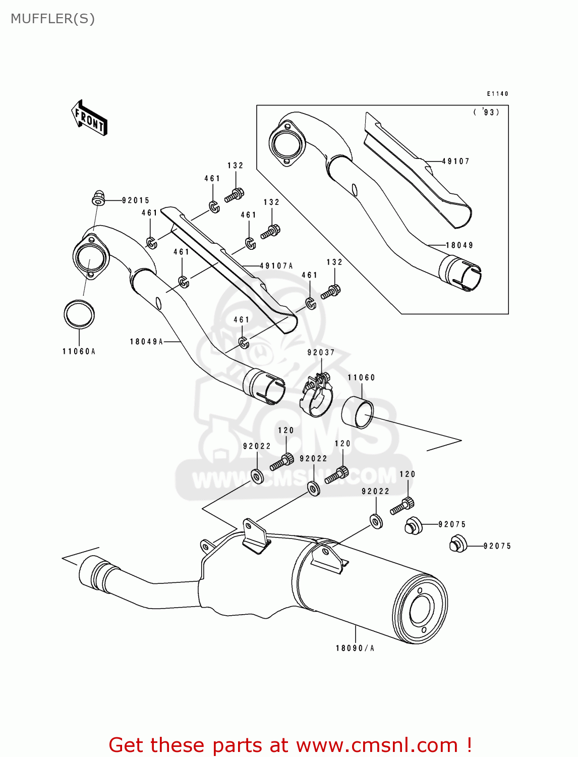 120Z0816: Bolt-socket,8x16 Kawasaki - buy the 120Z0816 at CMSNL