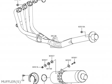 zx7r exhaust