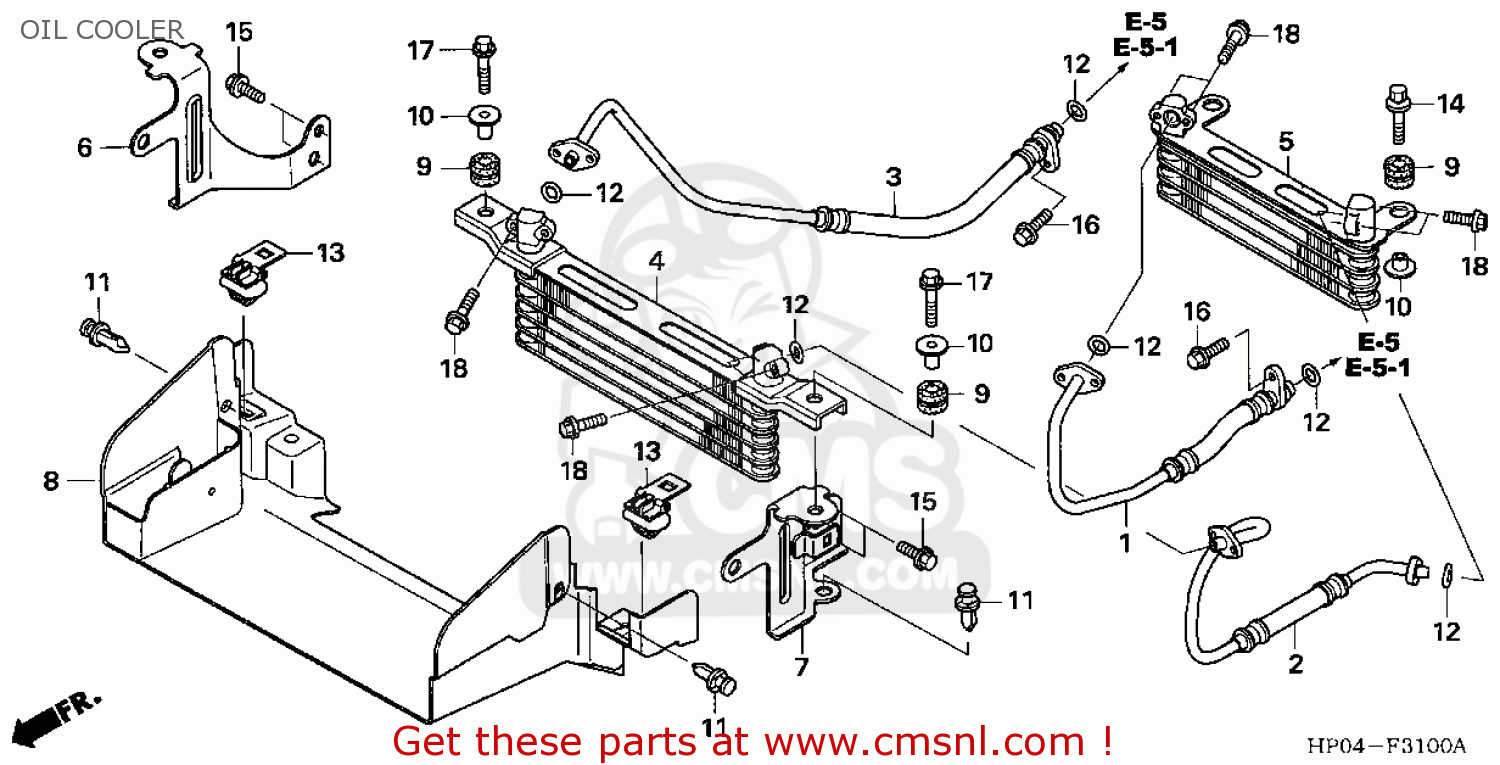 15610HP0A00 Stay R,fr.oil Coo Honda buy the 15610HP0A00 at CMSNL