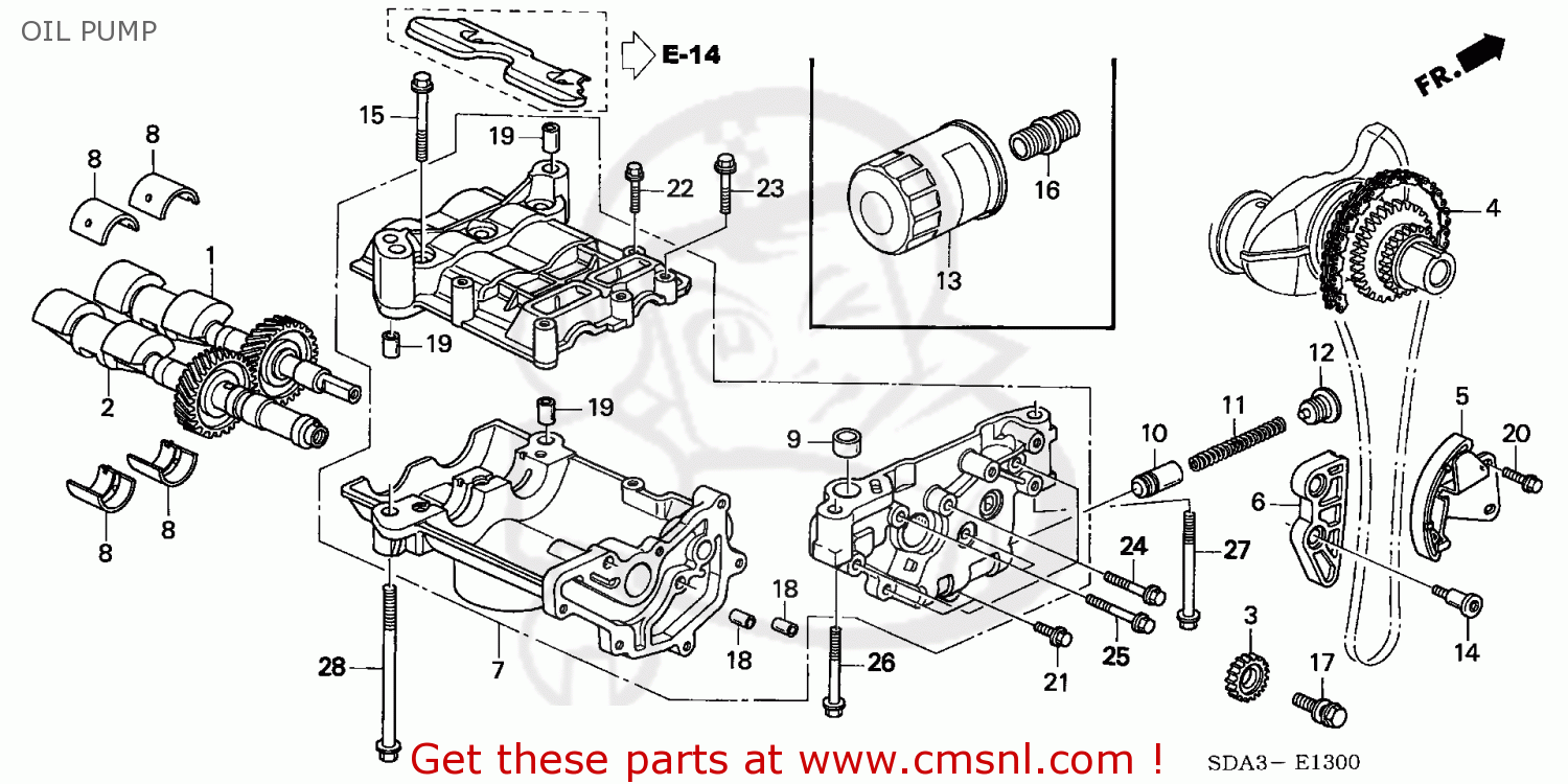 13460RAAA01 Guide,oil Pump Ch Honda buy the 13460RAAA01 at CMSNL