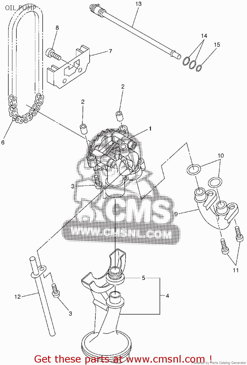 Yamaha STRAINER HOUSING ASSY 5SL1341000 Yamaha STRAINER HOUSING ASSY 5SL1341000