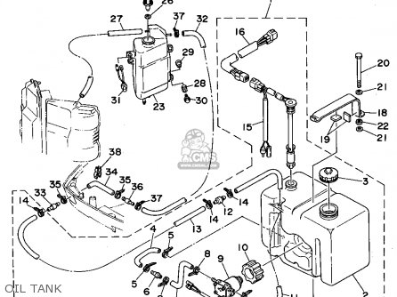 (61A2170803) OIL TANK SUB ASSY (61A2170803) OIL TANK SUB ASSY