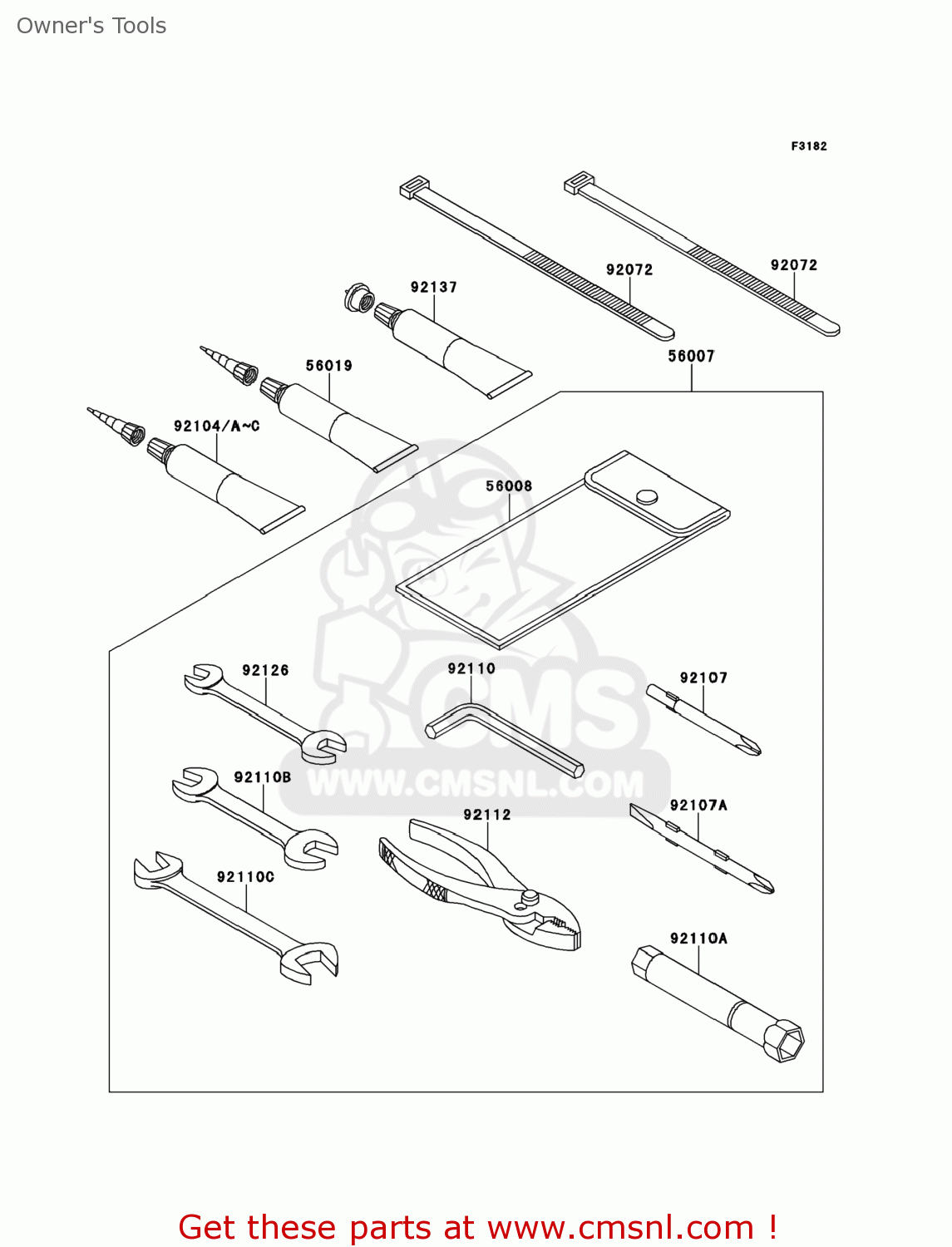 921371002 Grease Kawasaki buy the 921371002 at CMSNL