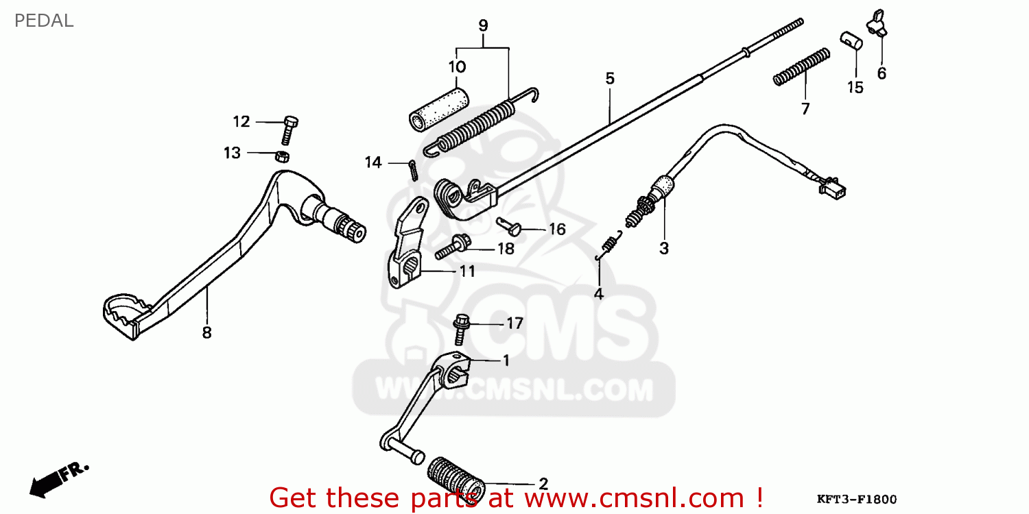 Honda SW ASSY,REAR STOP 35350KFT621 Honda SW ASSY,REAR STOP 35350KFT621