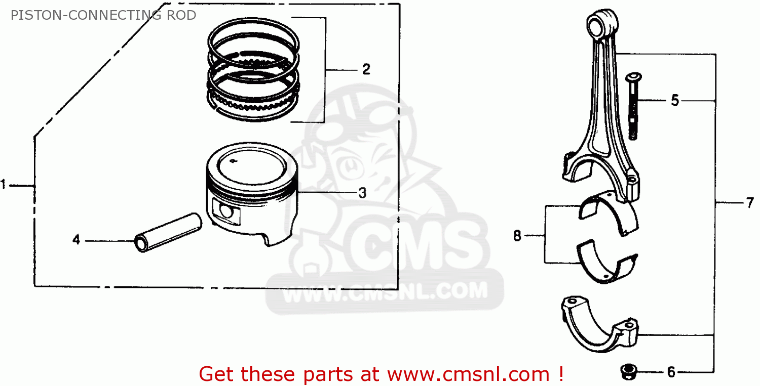 13210657000 Rod, Connecting Honda buy the 13210657000 at CMSNL