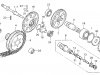 Small Image Of Primary Chain-final Driven Gear-kick Starter Spindle