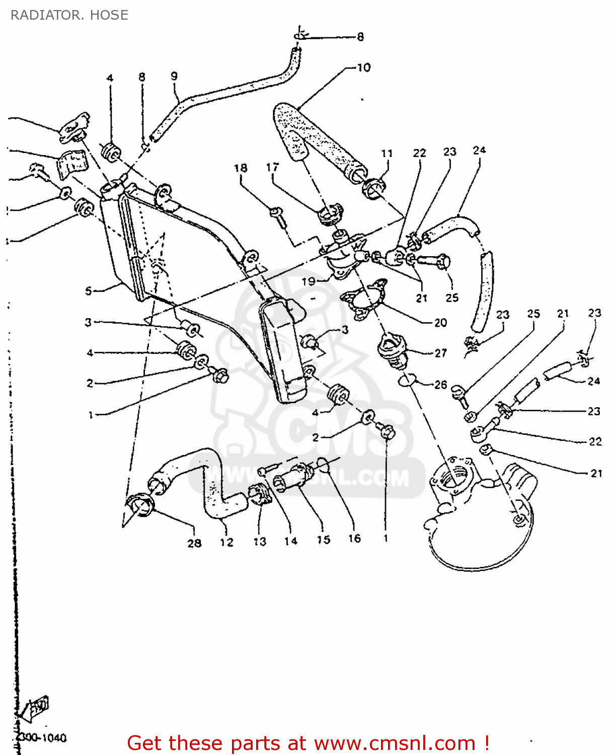 4DLF126800: Seal Yamaha - buy the 4DL-F1268-00 at CMSNL