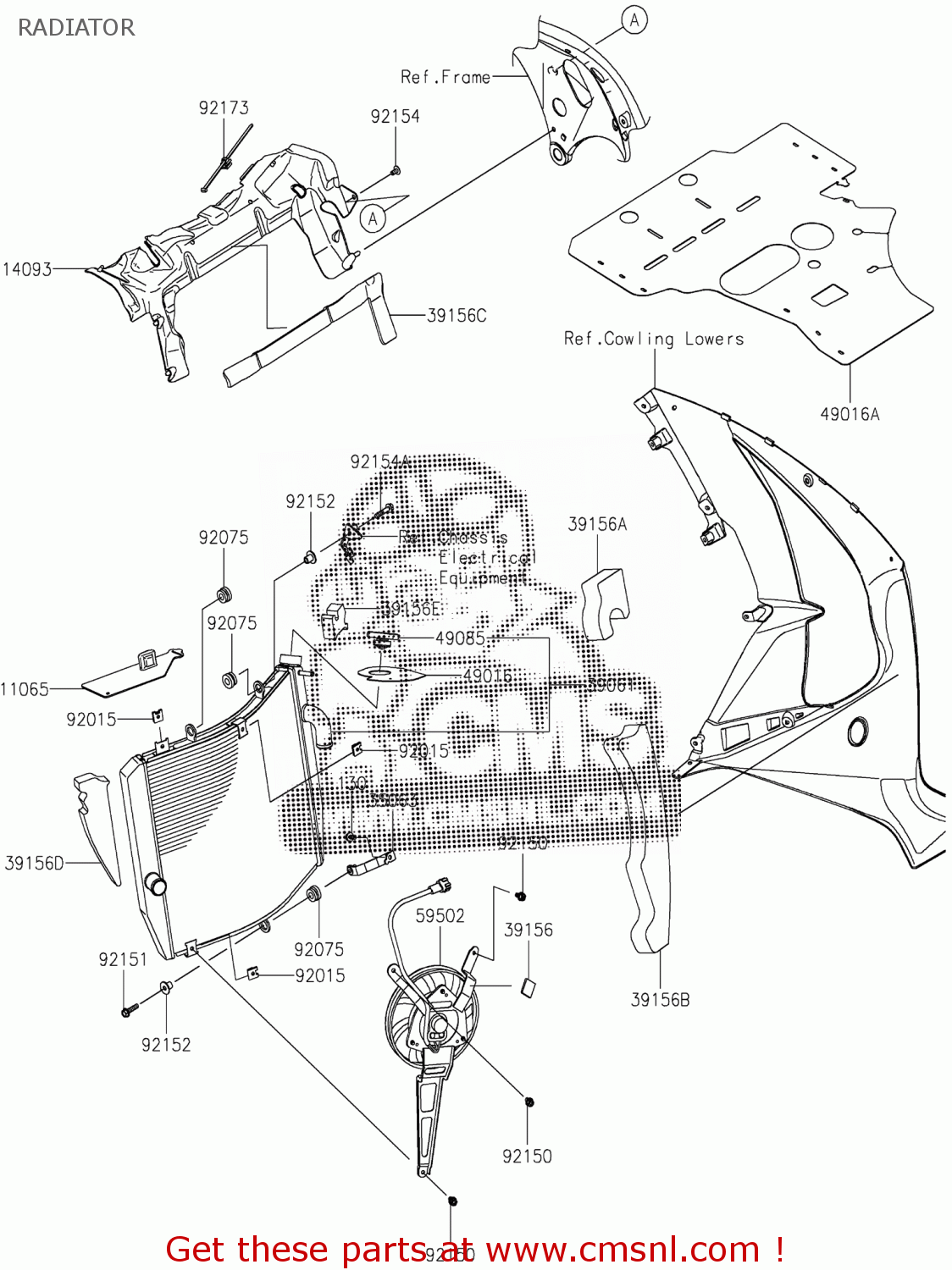 Kawasaki PAD 391560710 Kawasaki PAD 391560710