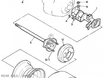 REAR AXLE SHAFT COMP. REAR AXLE SHAFT COMP.