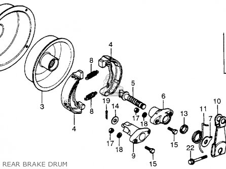 ARM,RR.BRAKE for ATC70 1978 USA - order at CMSNL