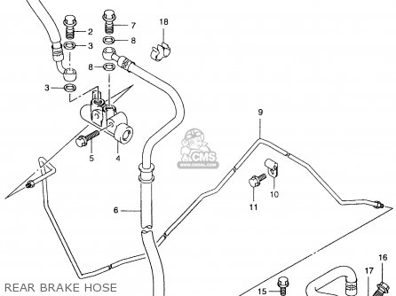 HOSE,RR BRAKE NO.2 HOSE,RR BRAKE NO.2